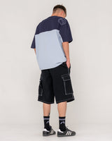 Rusty Infinity 2.0 Smokey Blue Tee S/s Shirt