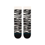 Stance Spike Black White Crew Socks