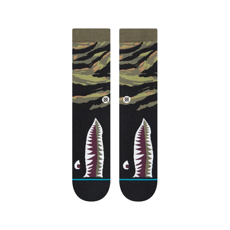 Stance Warbird Burgundy Crew Socks