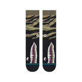 Stance Warbird Burgundy Crew Socks