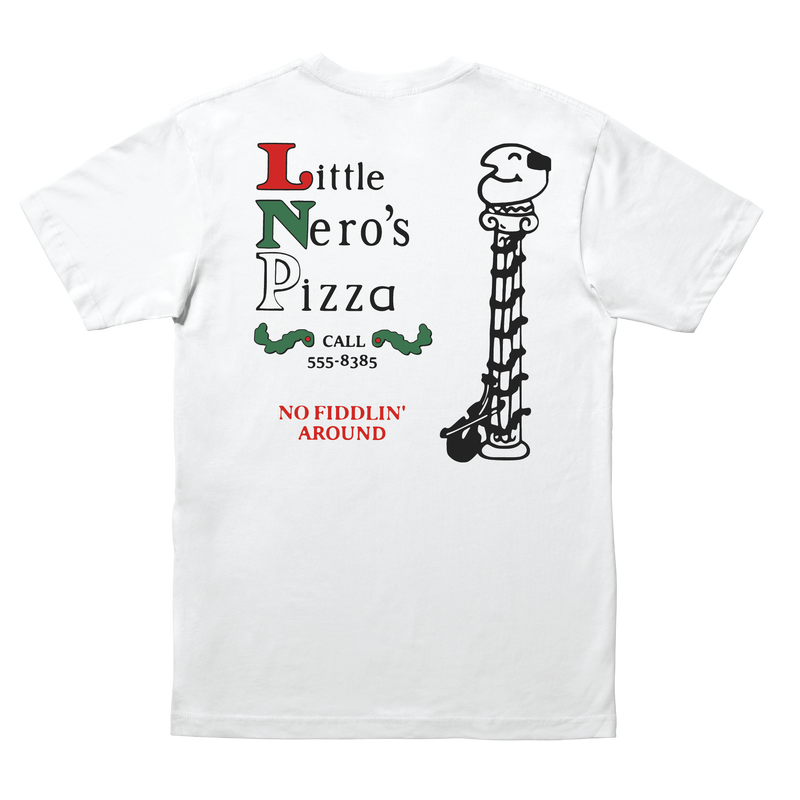 Stance Home Alone Little Neros White S/s Shirt