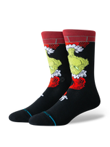 Stance Down The Chimney Crew Black Socks