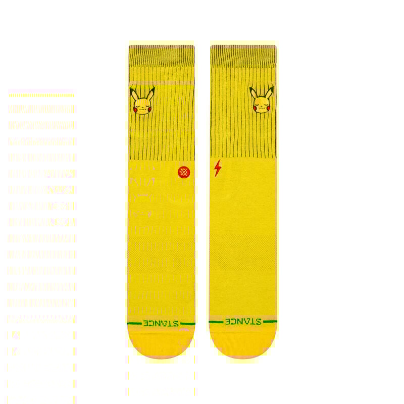 Stance Pikachu Pokemon Crew Yellow Socks