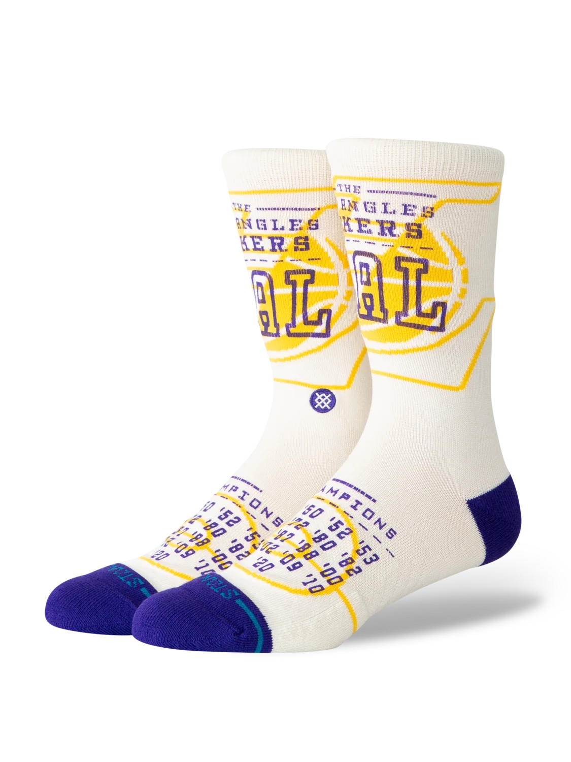 Stance Banner LAL Off White Socks