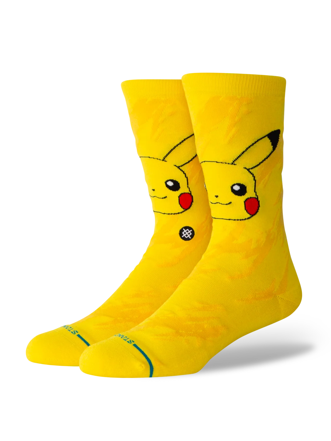Stance Pikachu Bolt Crew Yellow Socks