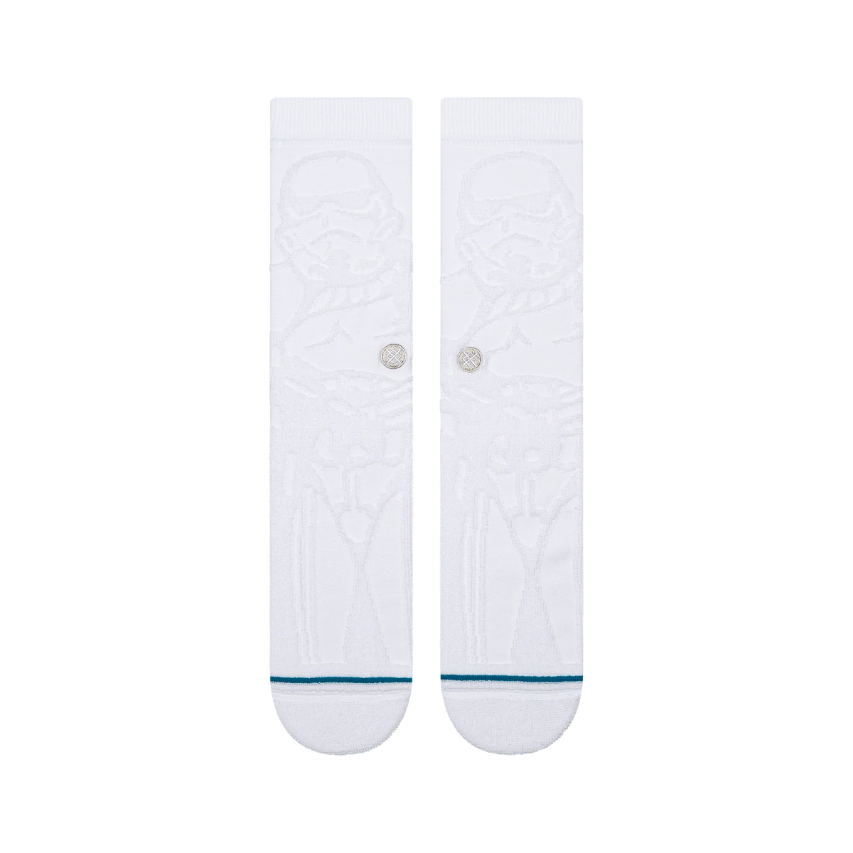 Stance Reverse Trooper Crew White Socks