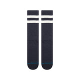 Stance Striped Slouch Navy Stripe Socks