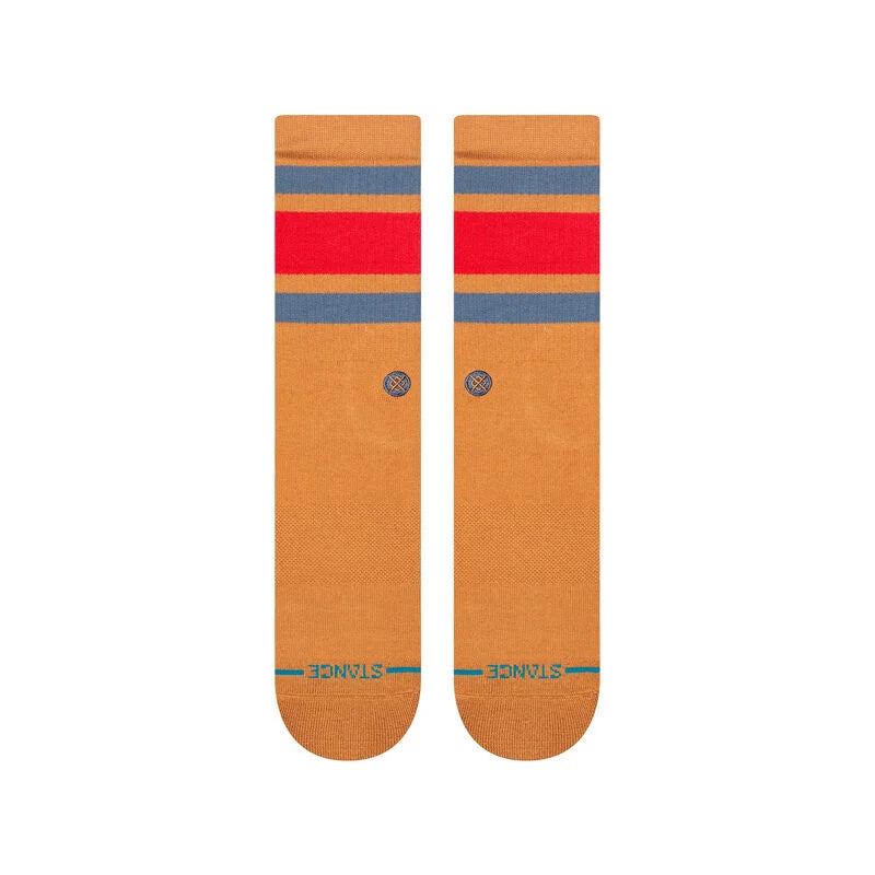 Stance Boyd ST Crew Tan Brown Socks