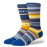 Stance Curren St Crew Blue Socks