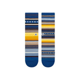 Stance Curren St Crew Blue Socks