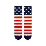 Stance The Fourth St Red Crew Socks