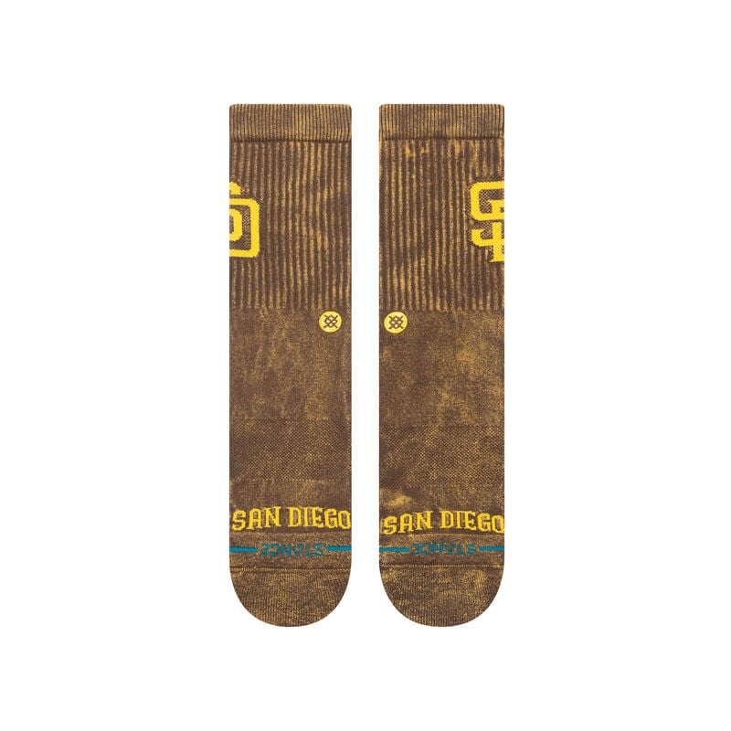 Stance San Diego Padres Fade Brown Crew Socks