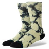 Stance Well Worn Green Black Crew Socks