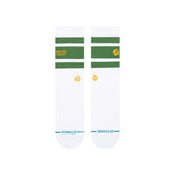 Stance Feelin Lucky Green Crew Socks