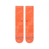 Stance Icon Dyed Coral Crew Socks