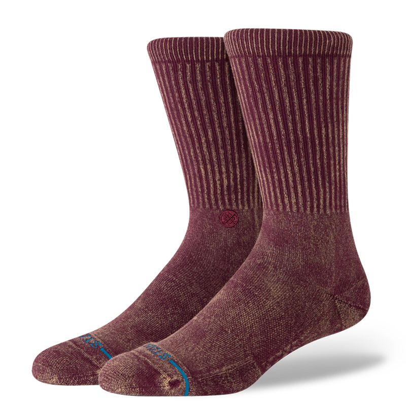Stance Icon Dyed Crew Fig Socks