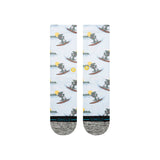Stance Later Gator Surf Light Blue Crew Socks
