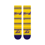 Stance Los Angeles Lakers Homesick Crew Gold Socks