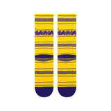 Stance Los Angeles Lakers Homesick Crew Gold Socks