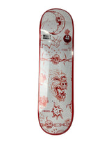 Baker Andrew Reynolds Lunacy Red White Size 8.5" Vintage NOS Deck