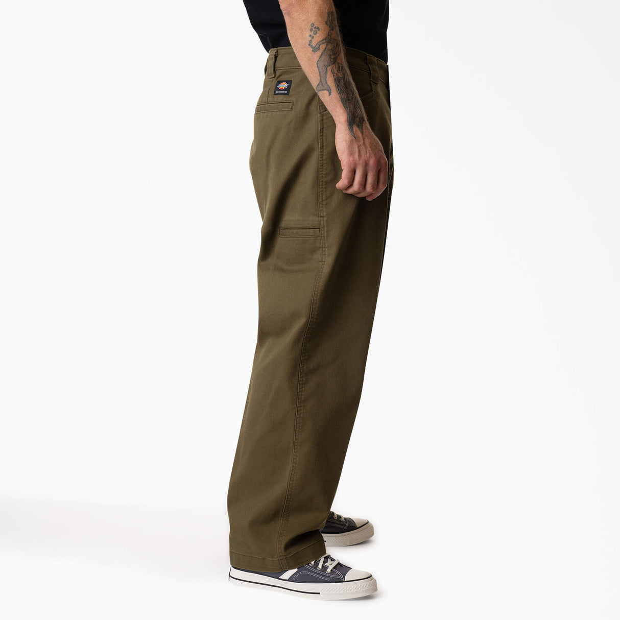 Dickies Mike Anderson Loose Fit Dark Olive Work Pants