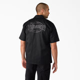 Dickies X Thrasher Black S/S Work Shirt