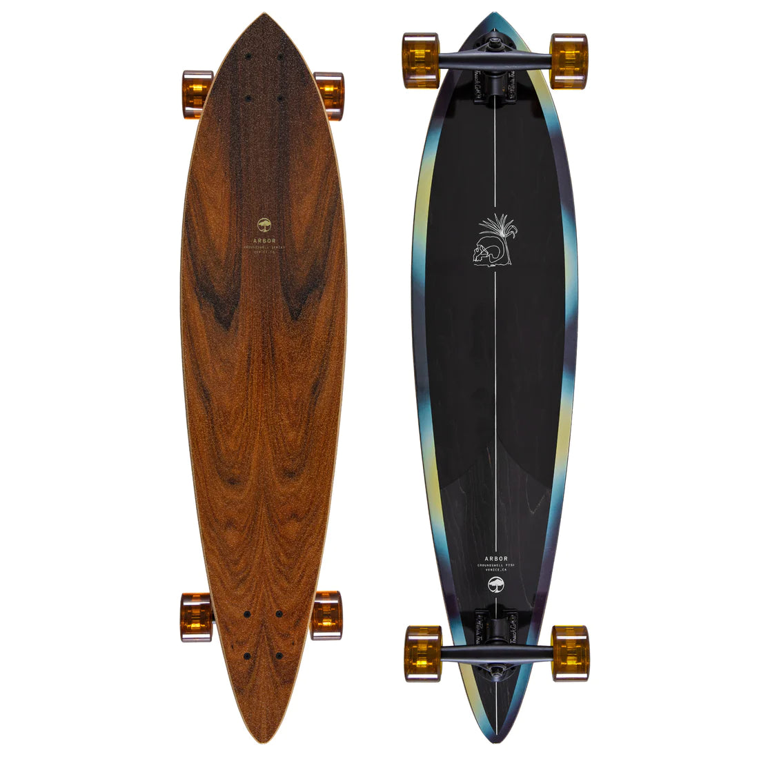 Arbor Groundswell Fish 8.5" x 37" Longboard Complete