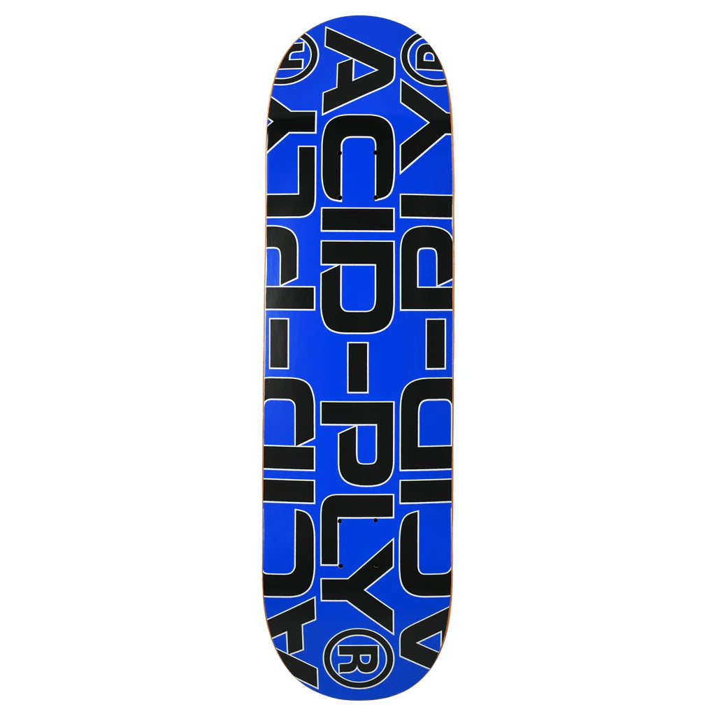 Quasi Ply Logo Blue 8.625" Skateboard Deck