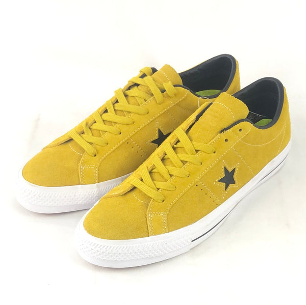 Converse One Star Skate Yellow Bird US Mens Size 9 Shoes CONVERSE CONS X IRAK ONE STAR PRO GTX OX - AMBER BROWN/BLACK  main image 4