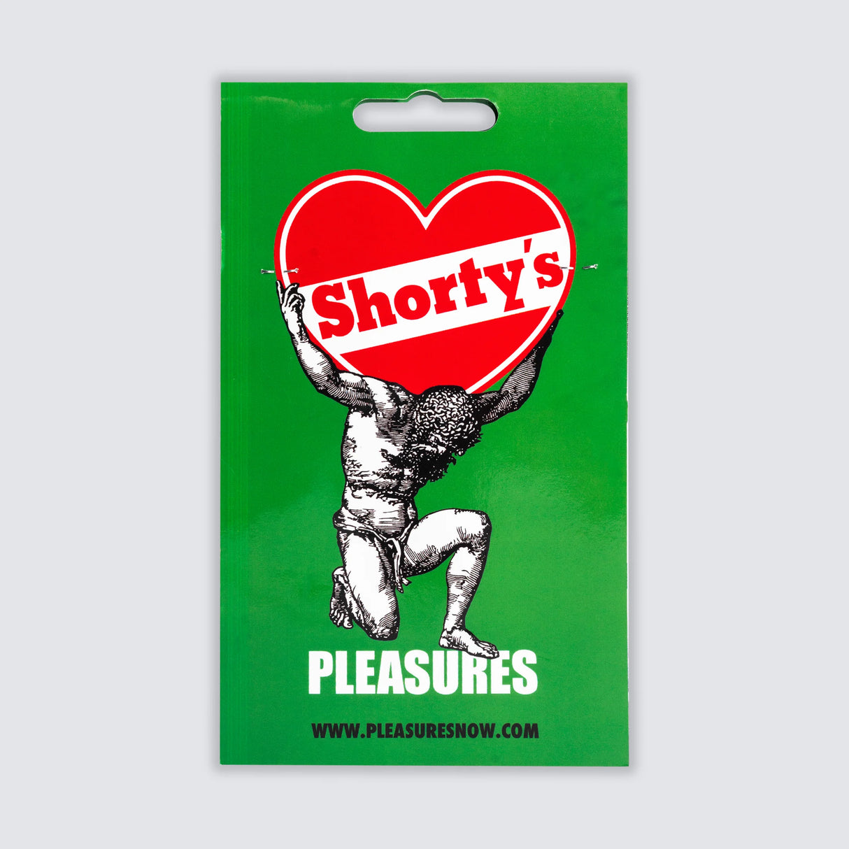 Pleasures X Shortys Red Air Freshner