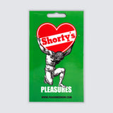 Pleasures X Shortys Red Air Freshner