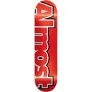 Almost Outliner Red 8.5" Skateboard Deck