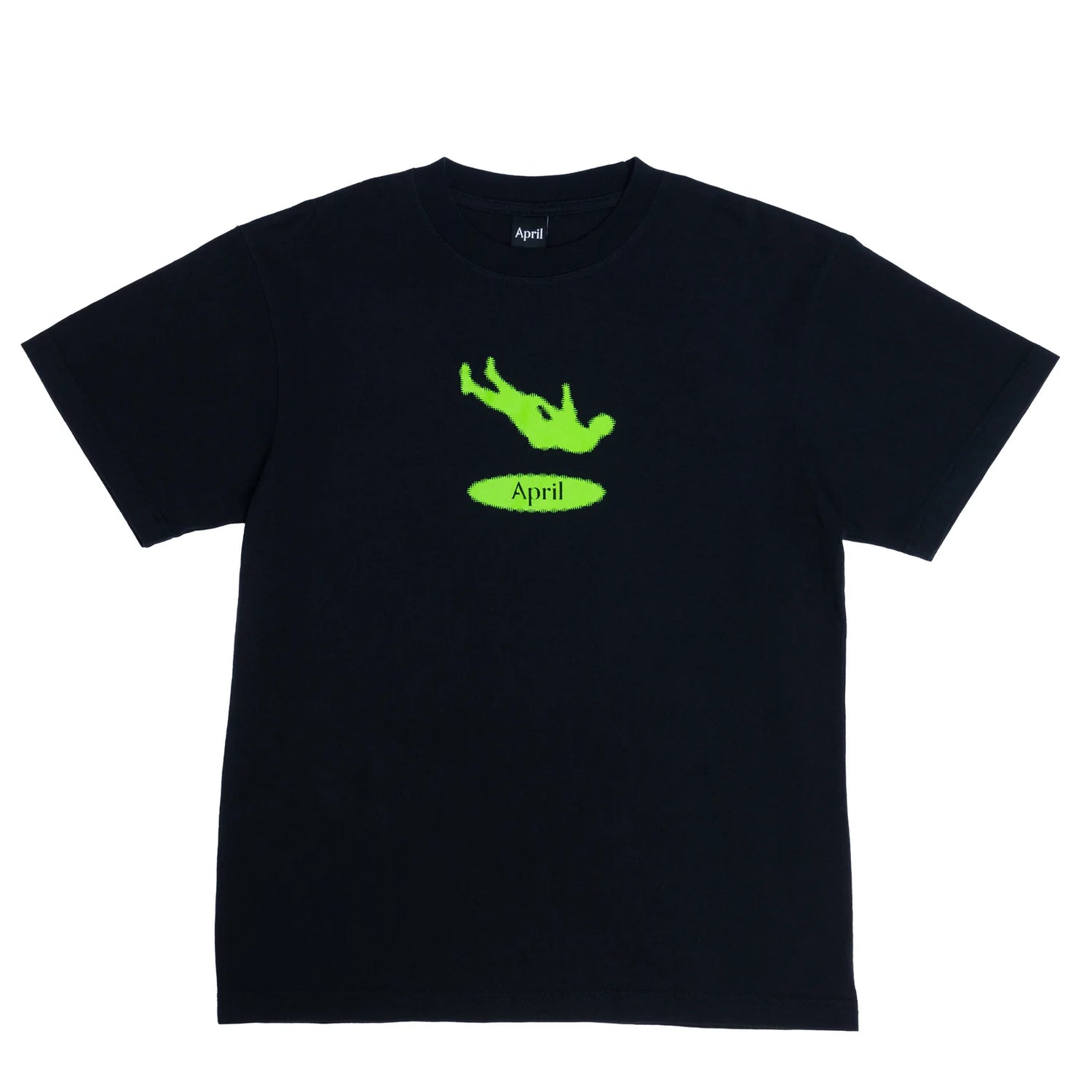 April Man Down Black S/s Shirt