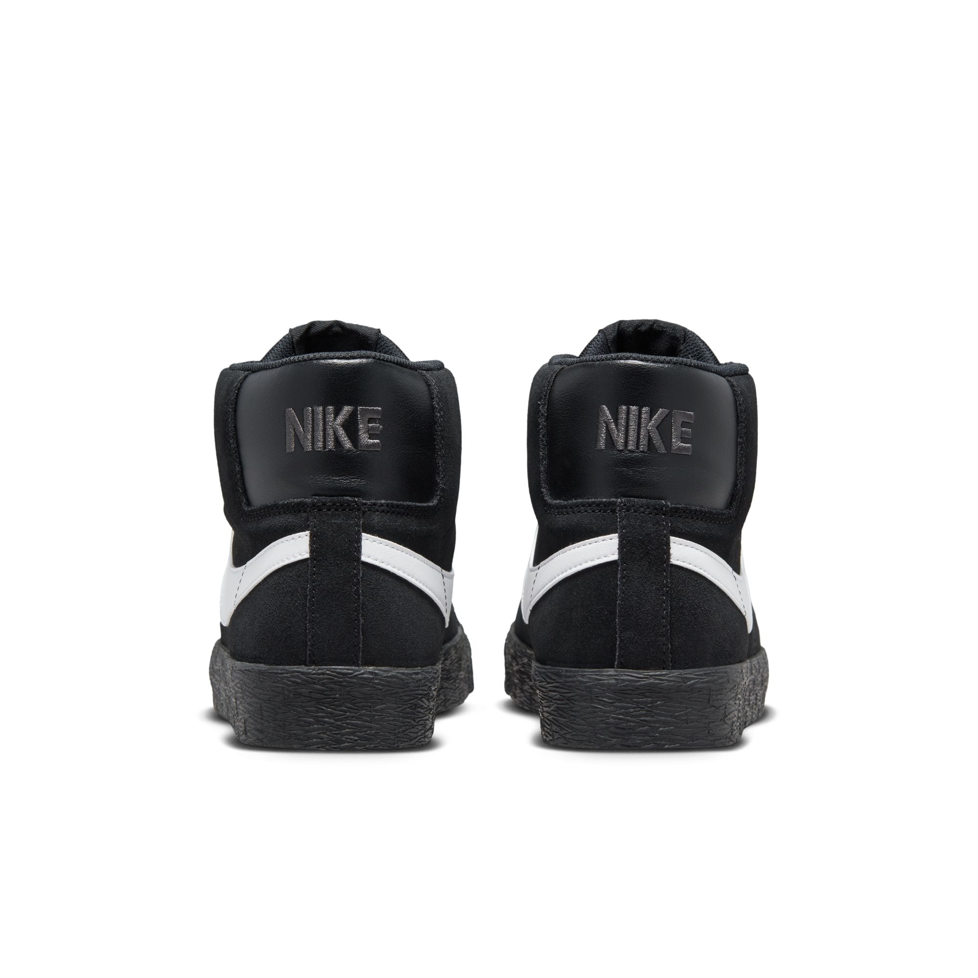 Nike SB Blazer Mid Zoom Black/Black/White Shoe – Long Beach Skate Co