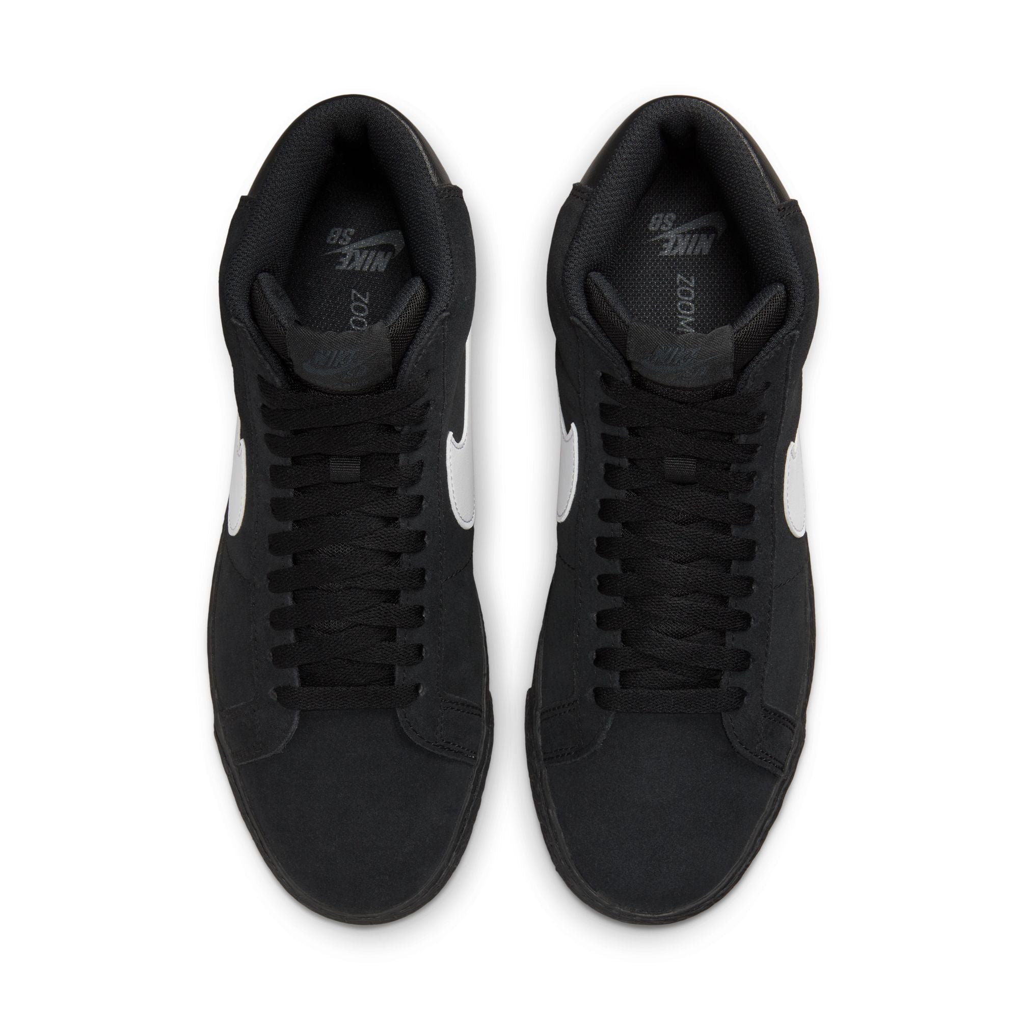 Nike SB Blazer Mid Zoom Black/Black/White Shoe – Long Beach Skate Co