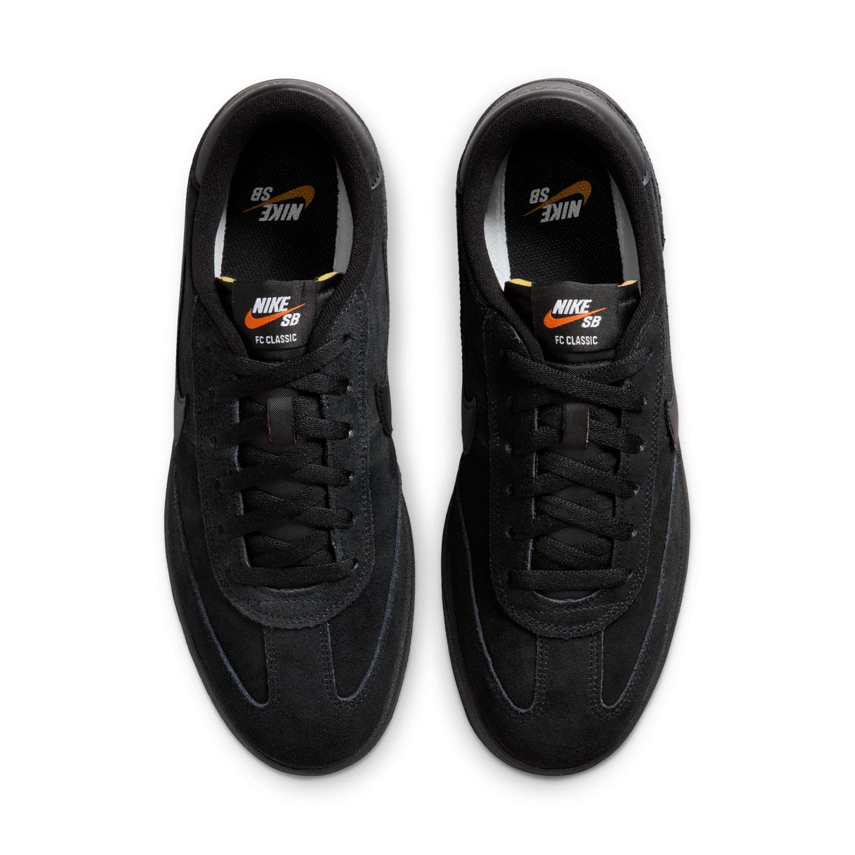 Nike SB FC Classic Black/Vivid Orange Shoes