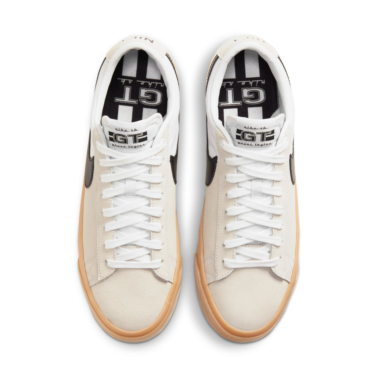 Nike SB Blazer Low Pro GT White Black Gum Shoes