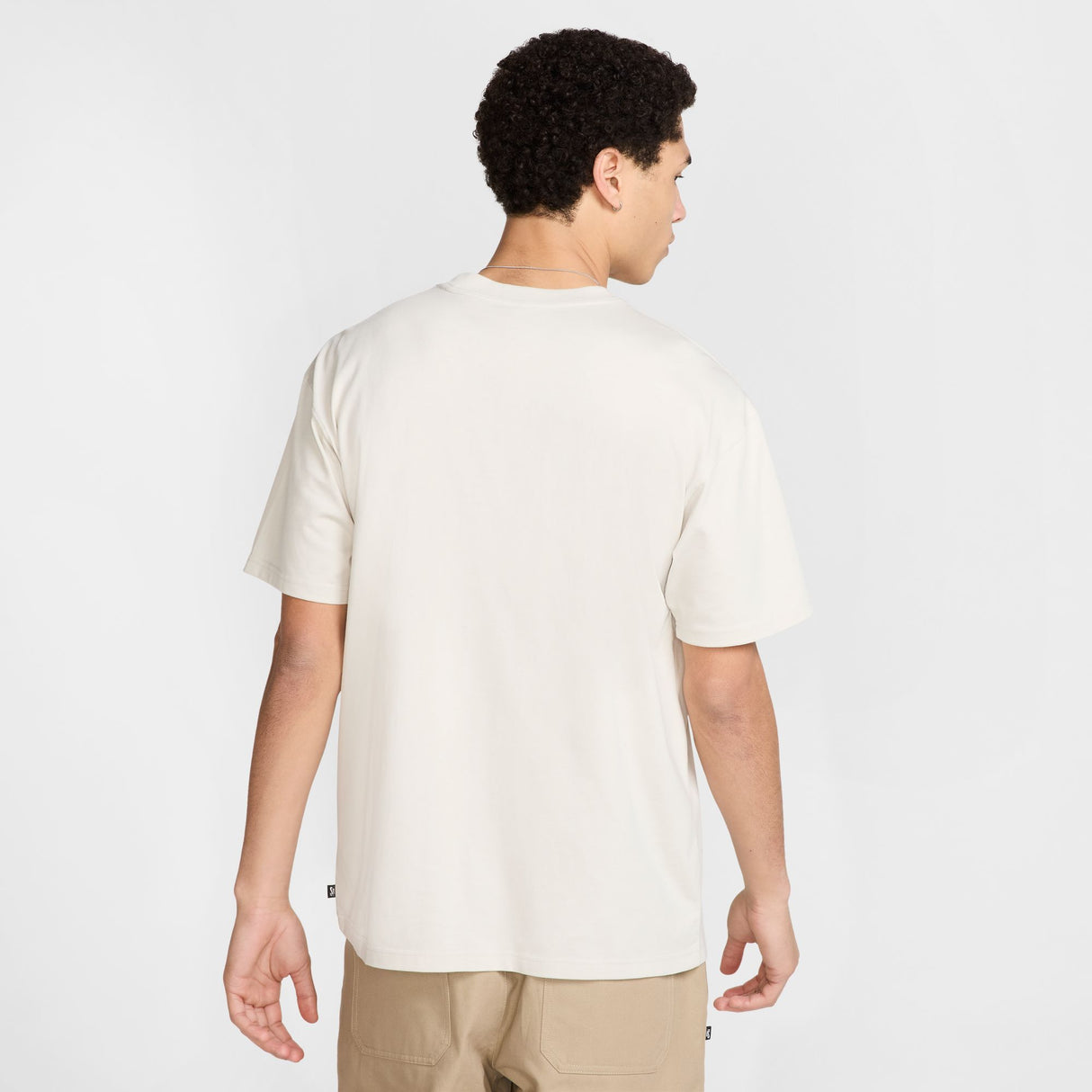 Nike SB Chest Icon Logo Light Bone S/s Shirt