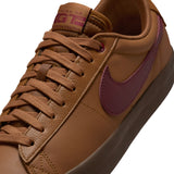 Nike SB Zoom Blazer Low Pro GT Light British Tan/Dark Team Red Shoes