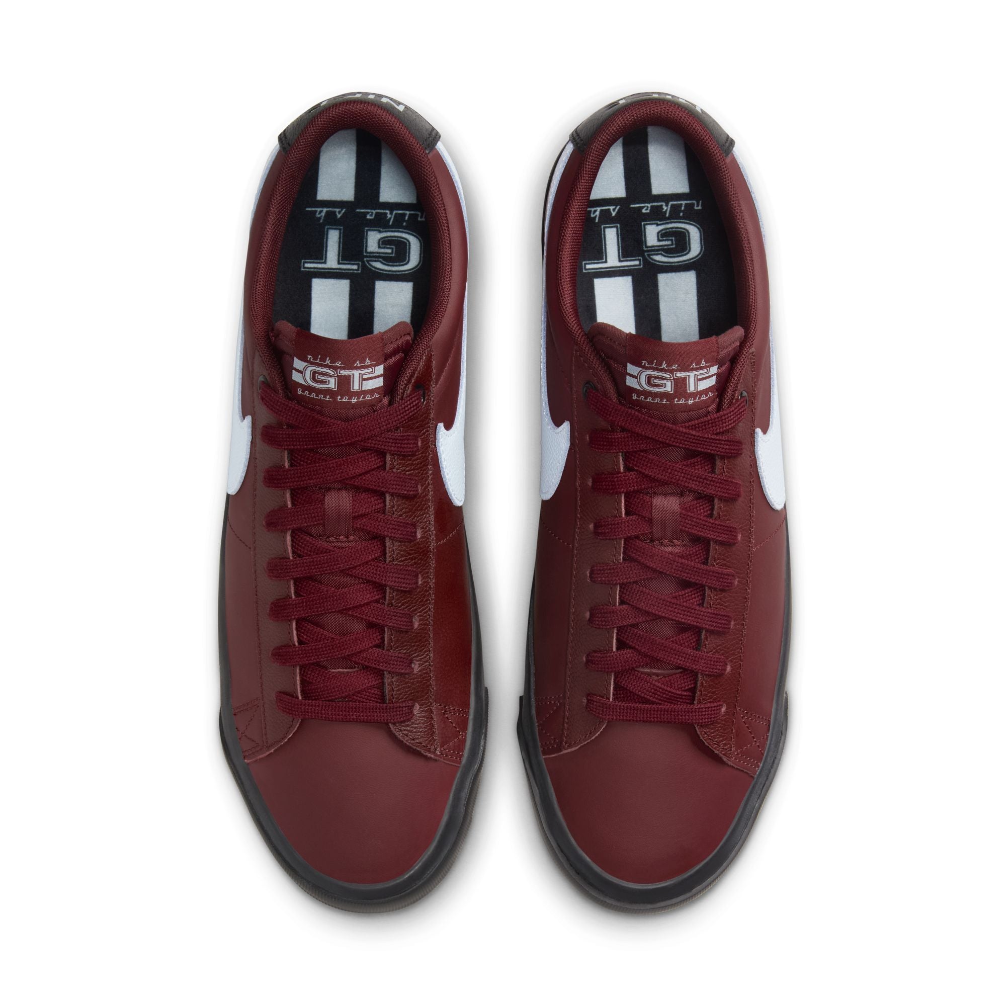 nike sb blazer low summit white dark team red