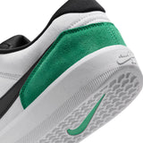 Nike SB Force 58 White/Black/Stadium Green Shoes