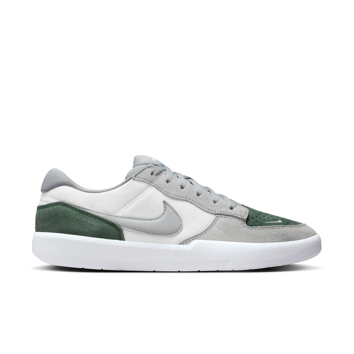 Nike SB Force 58 White/Flat Silver/Fir Shoes