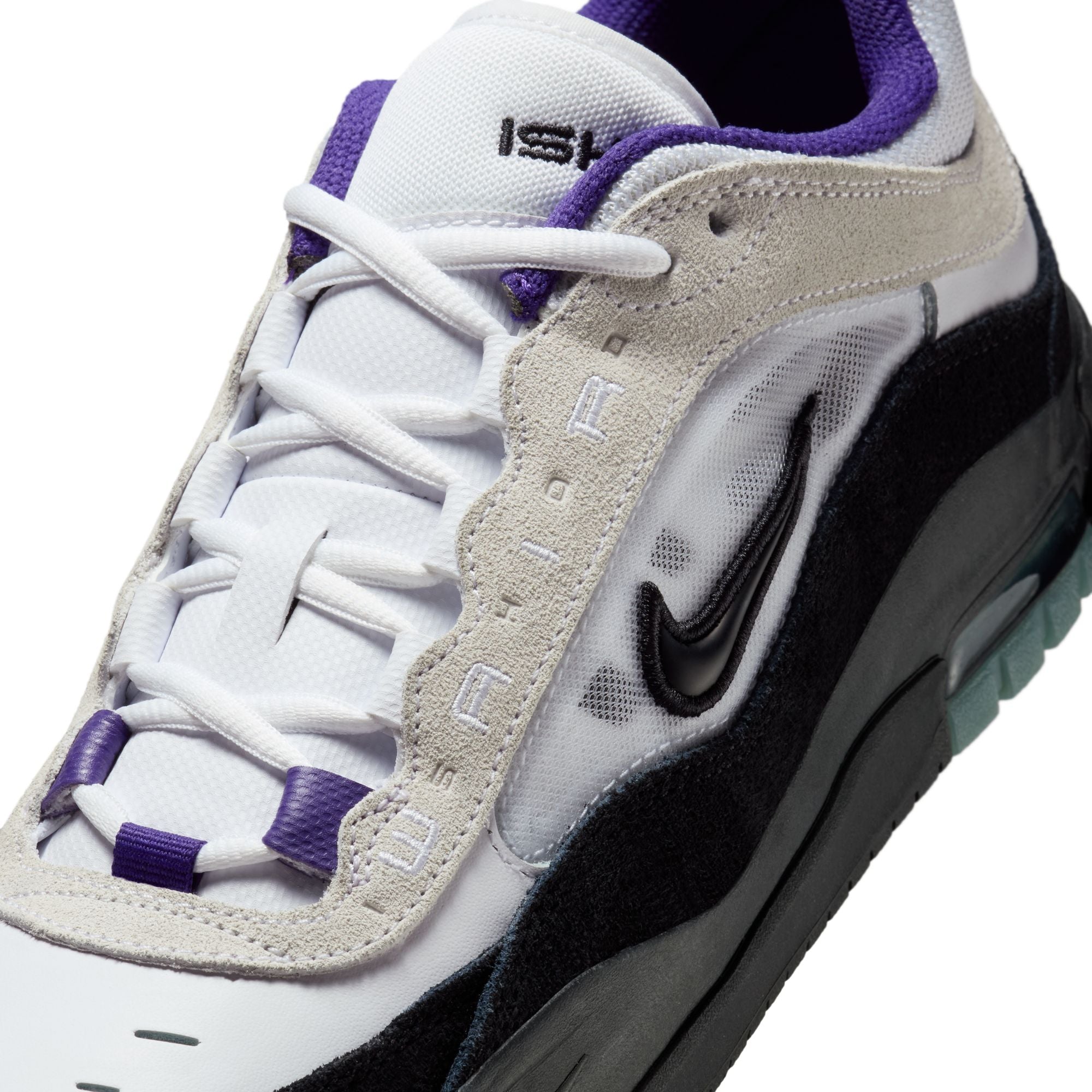 purple black and white air max