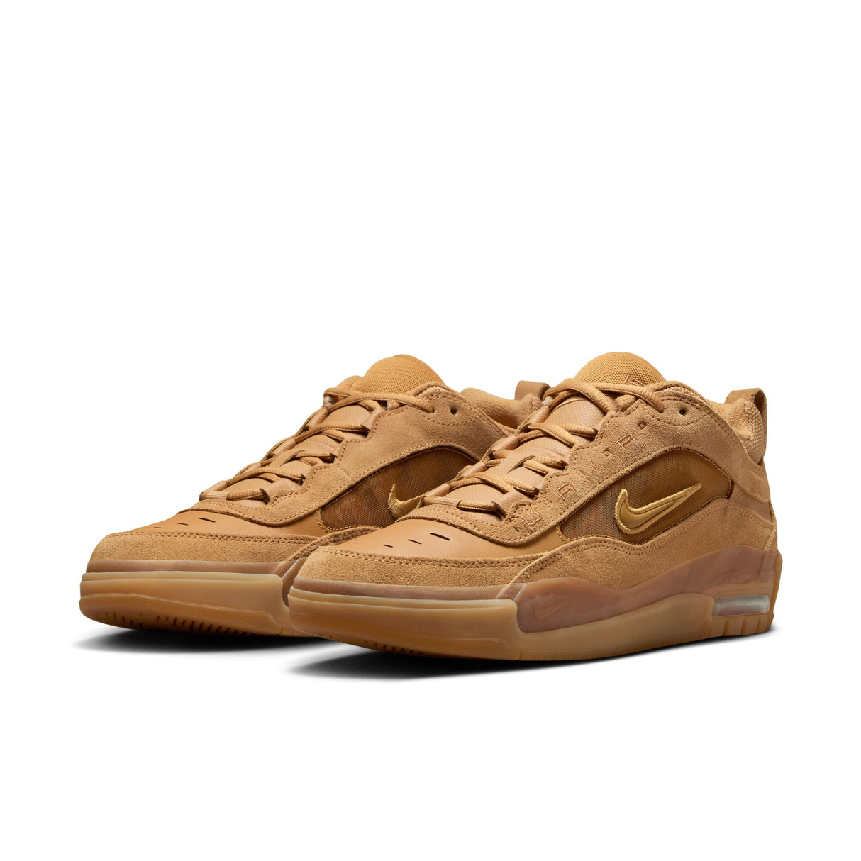 Nike SB Ishod 2 Air Max Flax/Wheat/Safety Orange Shoes