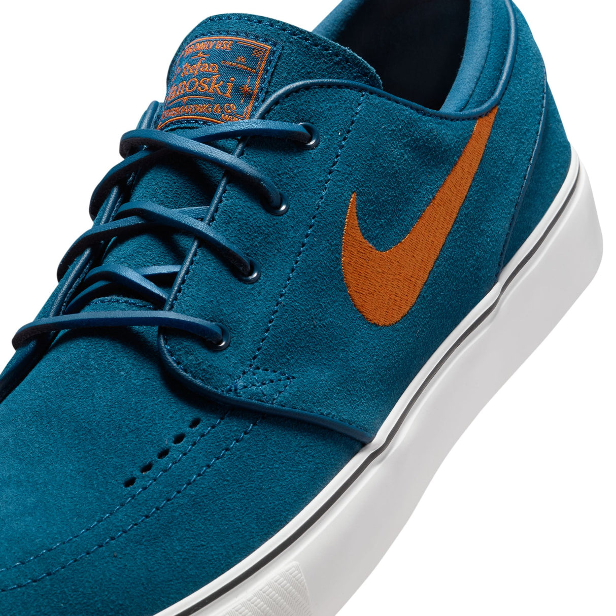 Nike SB Zoom Janoski OG+ Blue Force/Campfire Orange Shoes
