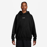 Nike SB Embroidered Essential Black Hooded Sweatshirt
