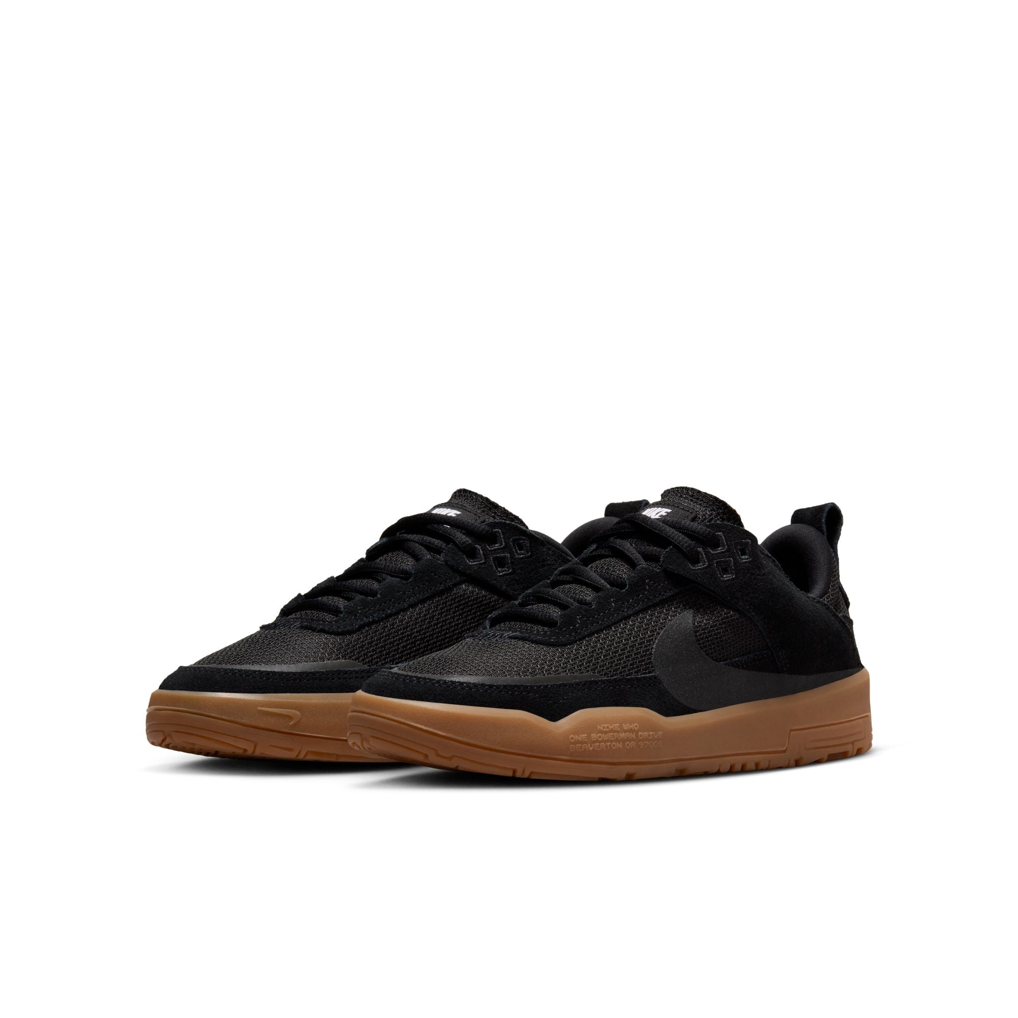 Black shops gum nike sb