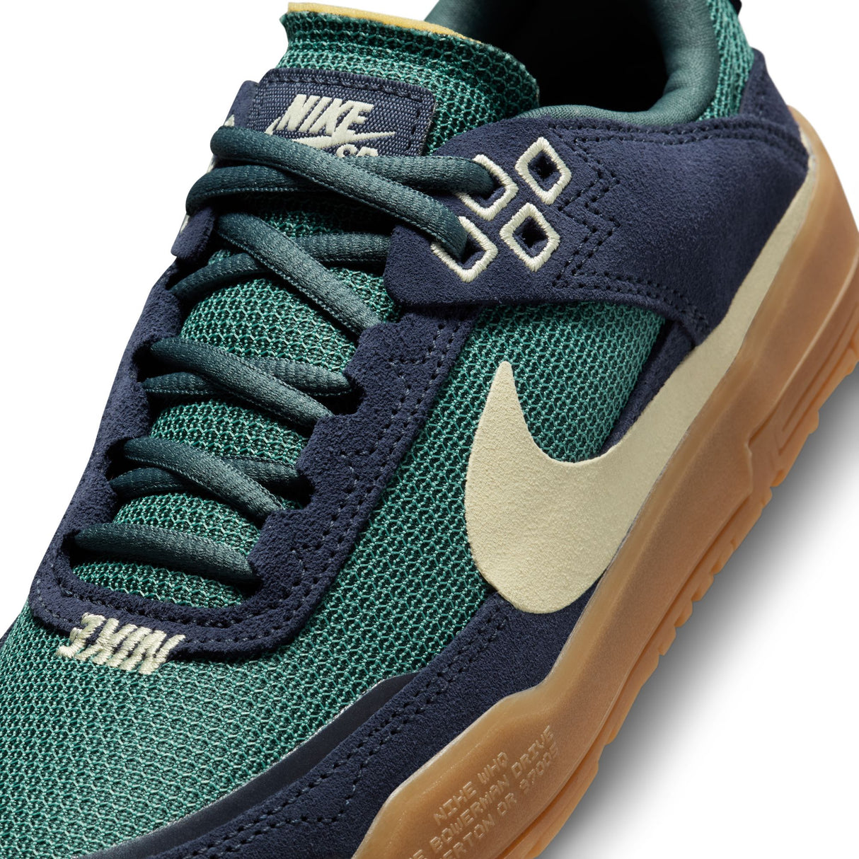 Nike SB Day One Thunder Blue/Alabaster Vintage Green Youth Shoes