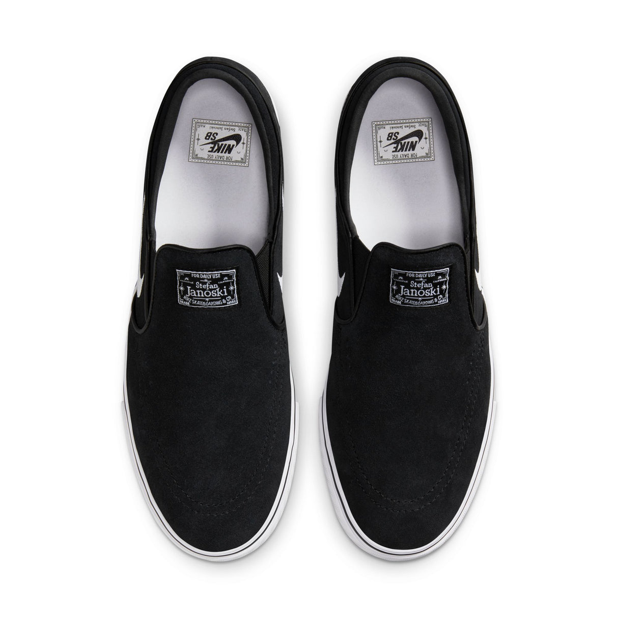 Nike SB Zoom Janoski+ Slip Black/White Shoes