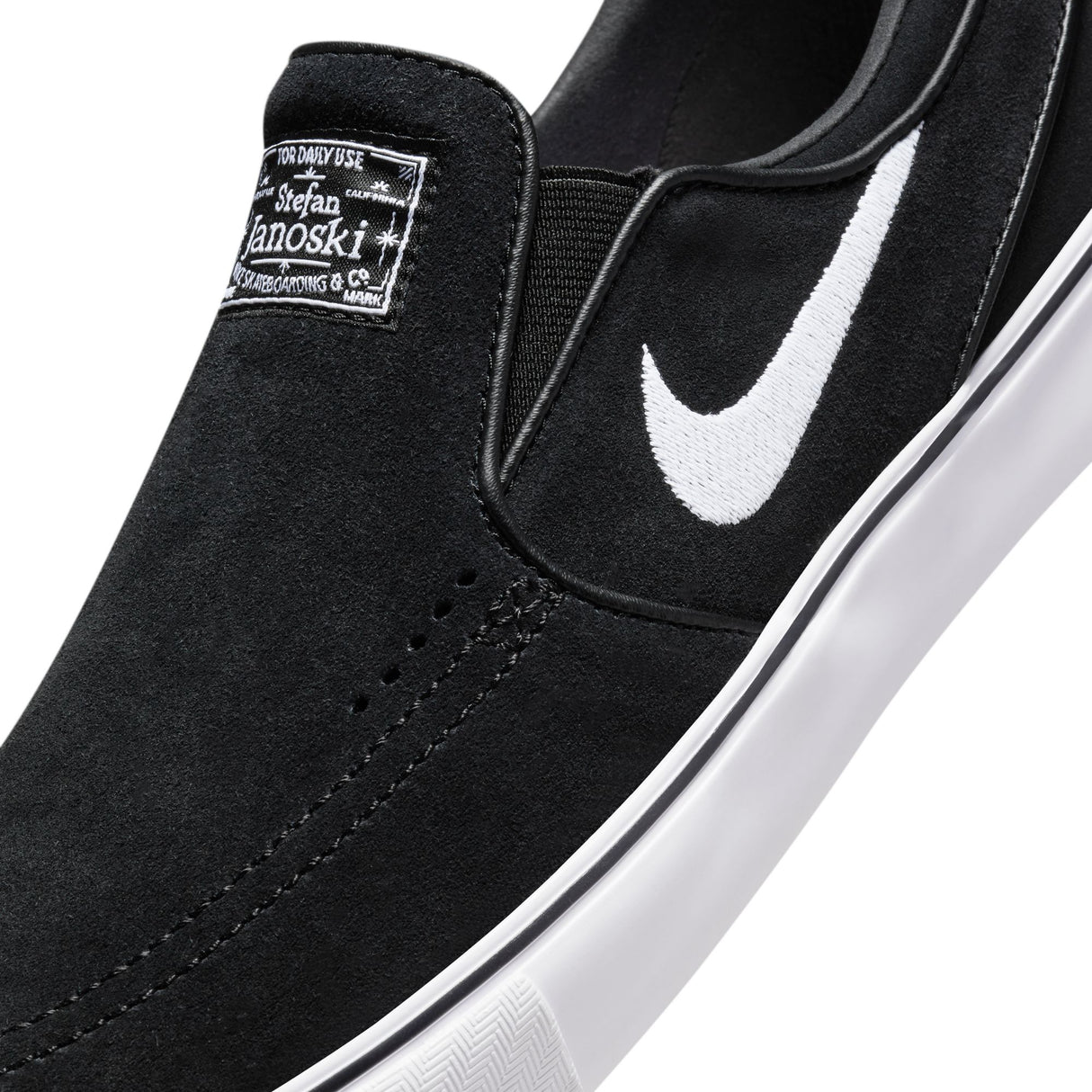 Nike SB Zoom Janoski+ Slip Black/White Shoes